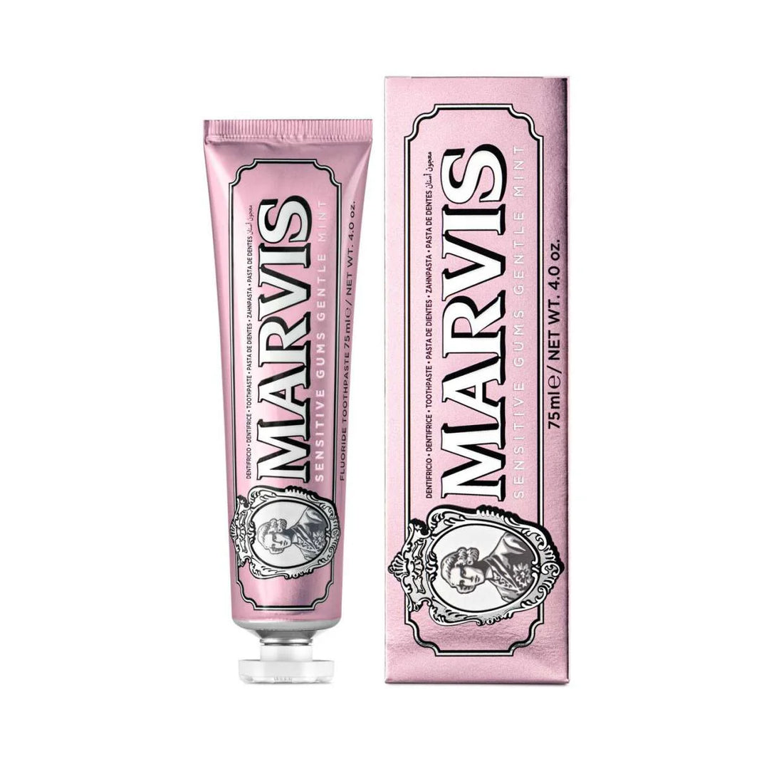 Marvis Sensitive Gums Gentle Mint 75ml (Pack of 4)