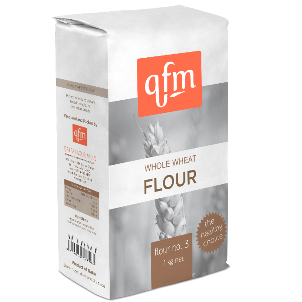 QFM Whole Wheat Flour No.3 1kg
