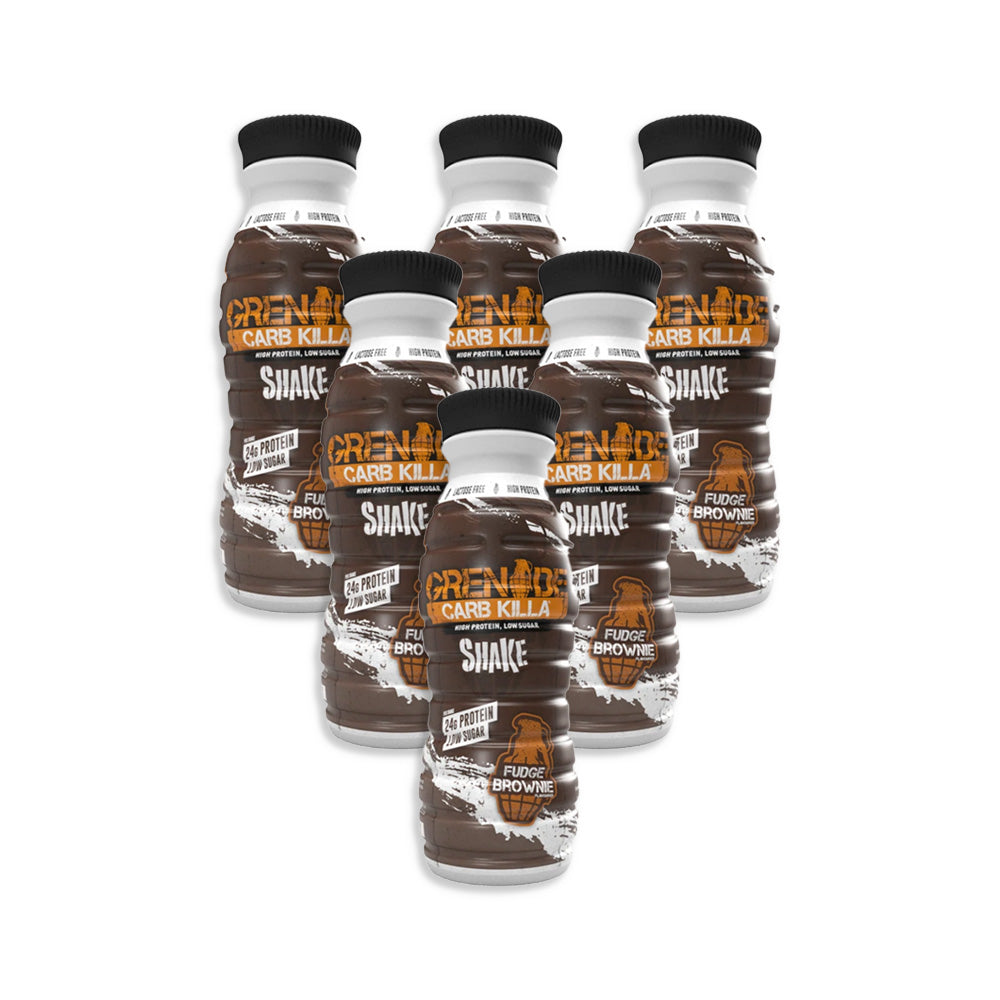 Grenade Fudge Brownie Shake 330ml (حزمة 6)