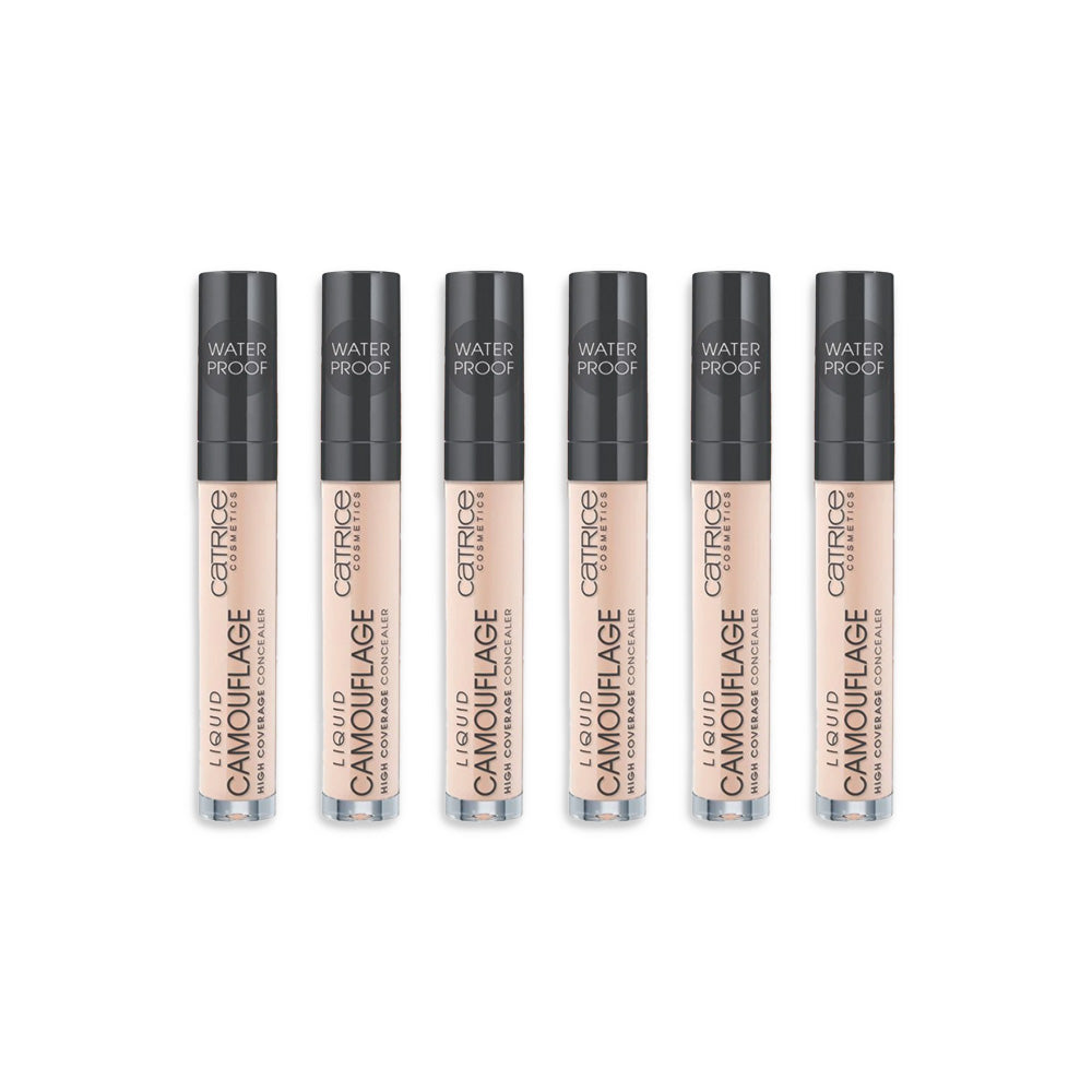 Catrice Liquid Camouflage High Coverage Concealer 010 (Pack of 6)