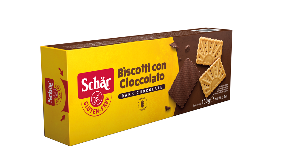 Schar Biscotti Con Cioccolato 150g (Pack of 3)