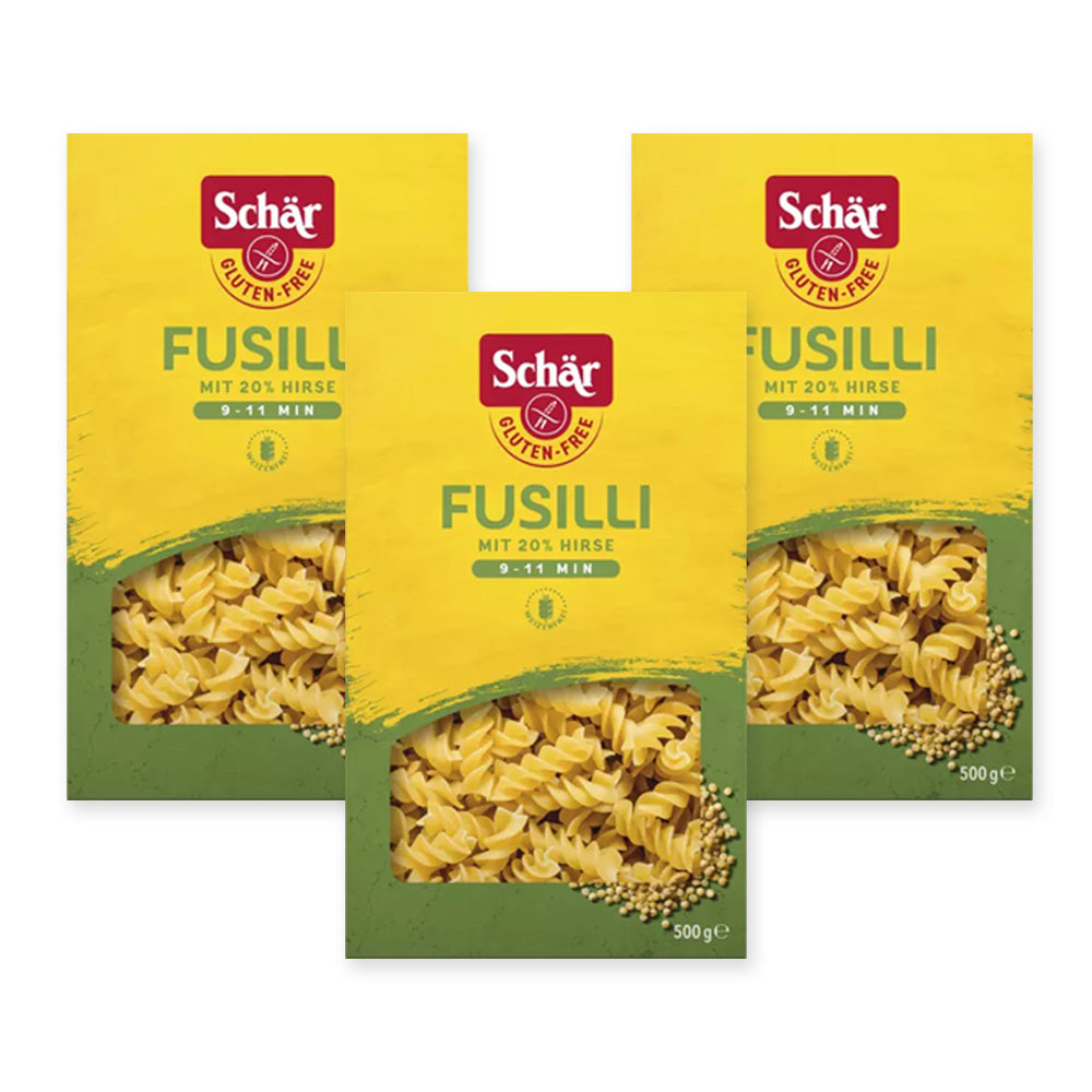 Schar Pasta Fusilli 250g (Pack of 3)
