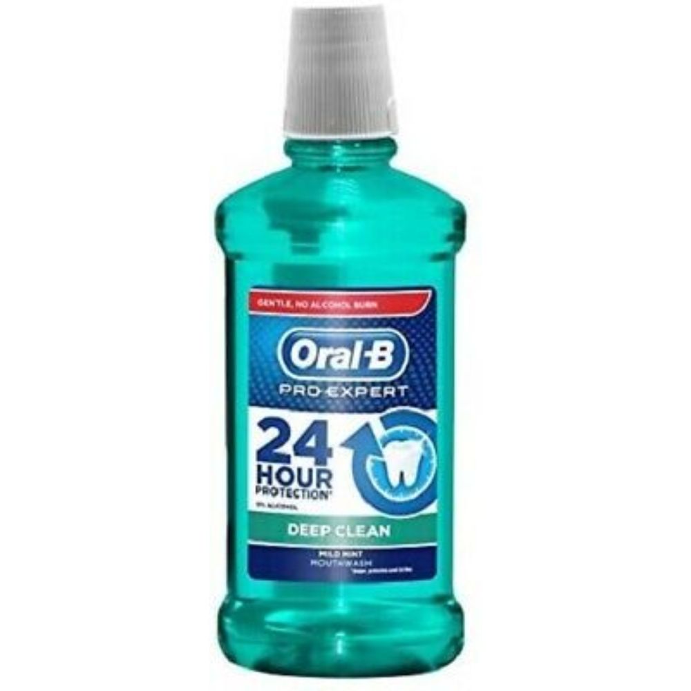Oral-B Mouthwash Pro-Expert Deep Clean 500Ml (Pack Of 3) - Billjumla.com