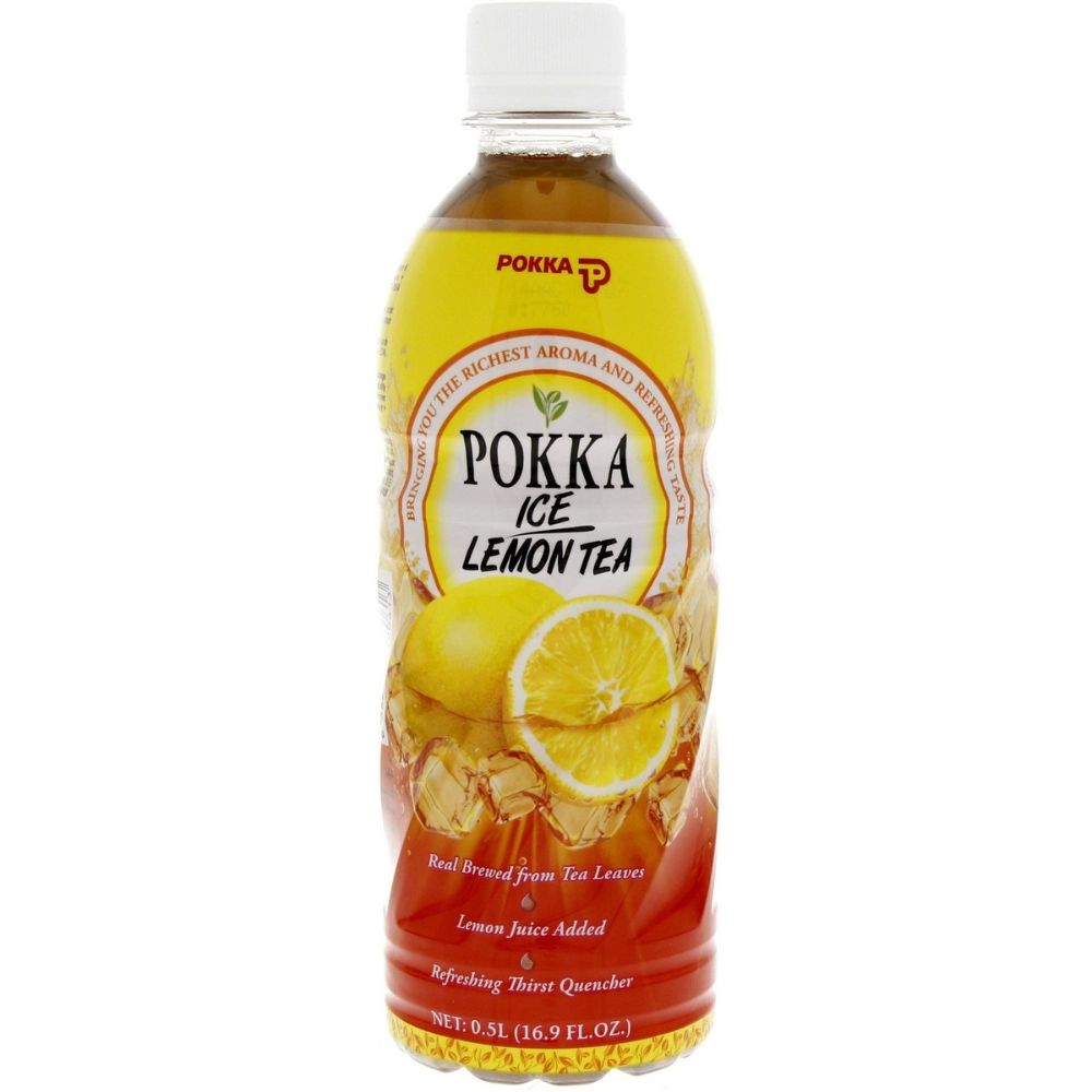 Pokka Ice Lemon Tea 500ml (Pack Of 24 Pieces)