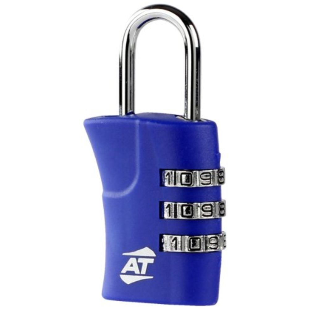 American Tourister  TSA 3-Dial Combination Lock-Blue - Billjumla.com