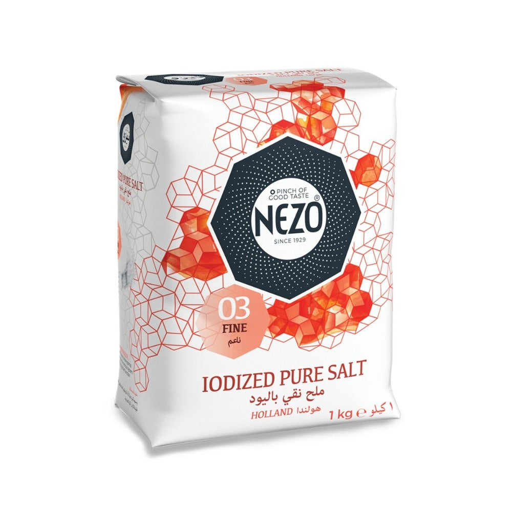 Nezo Iodized Pure Salt 1kg