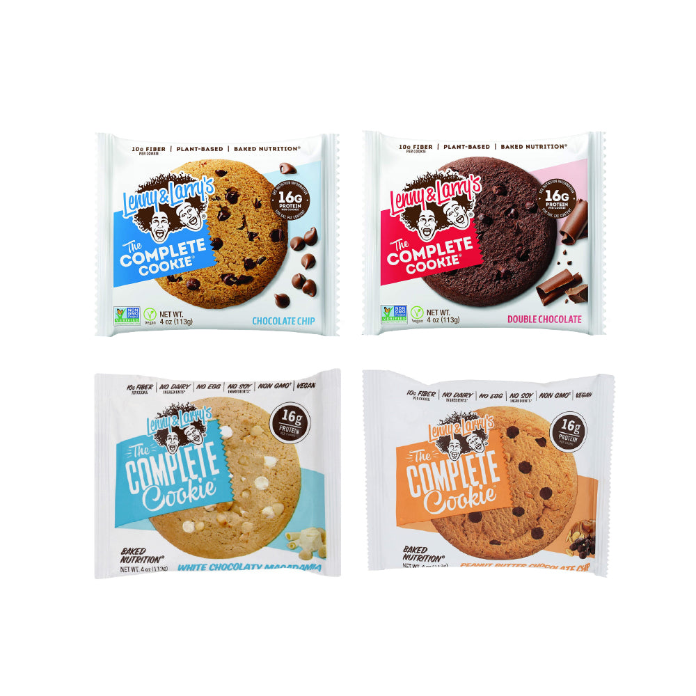 Lenny & Larry’s Complete Cookie Variety Pack (3 Each – Total 12 Pcs)