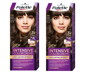 Palette Intensive Color Cream 5-0 Light Brown (Pack of 2)