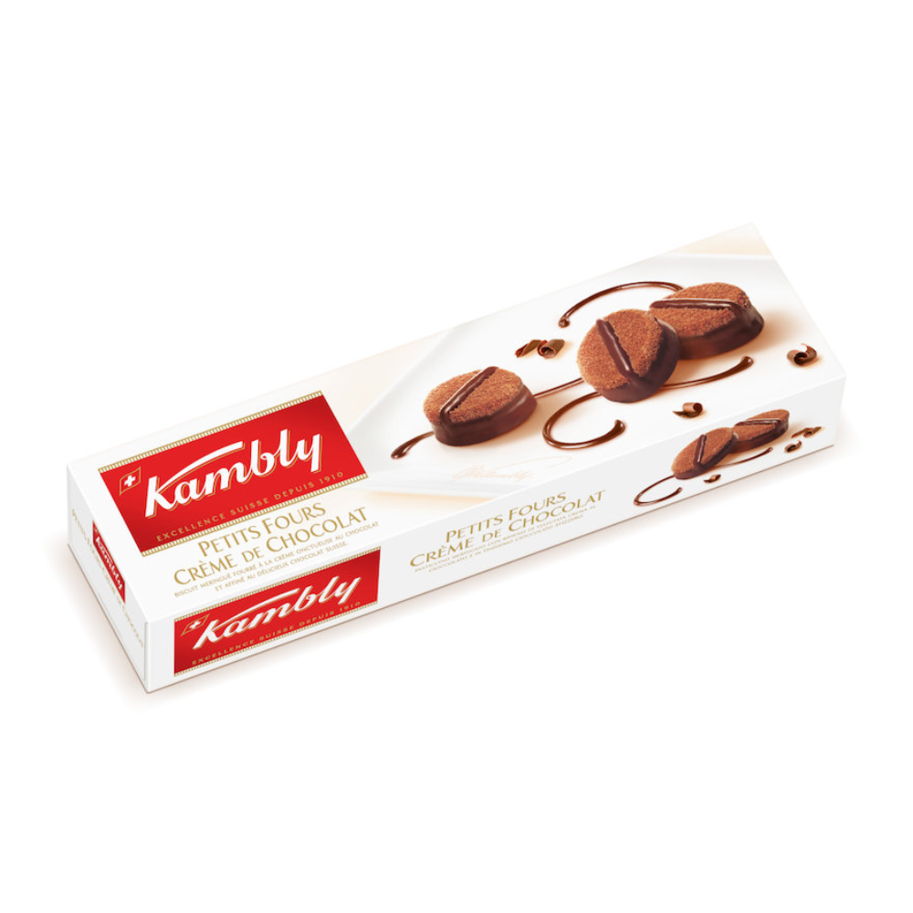 Kambly Petits Fours Creme De Chocolat 90g - (Pack Of 12 Pieces) - Billjumla.com