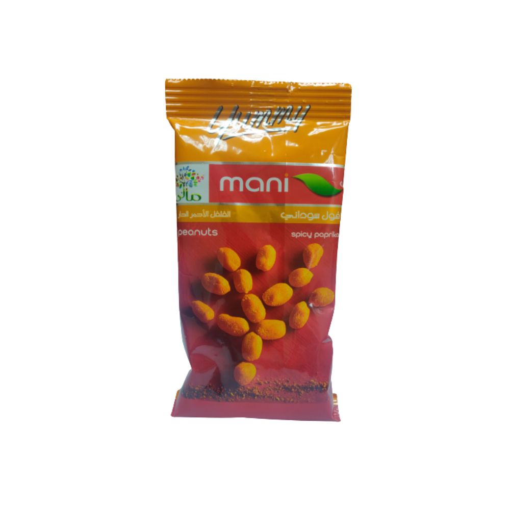 Mani Peanuts Spicy Paprika 45g (Pack of 24 )