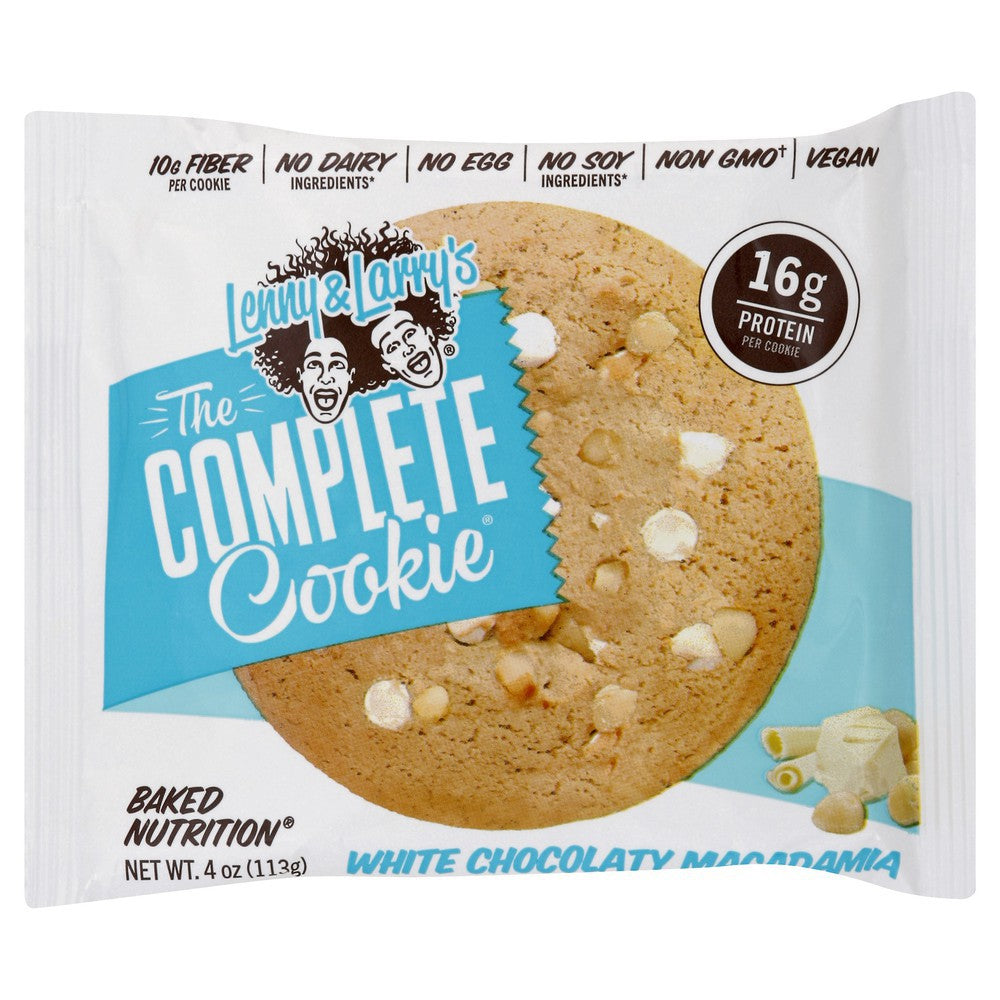 Lenny & Larry's Complete Cookie White Choco Mac 113gm (Pack of 12)