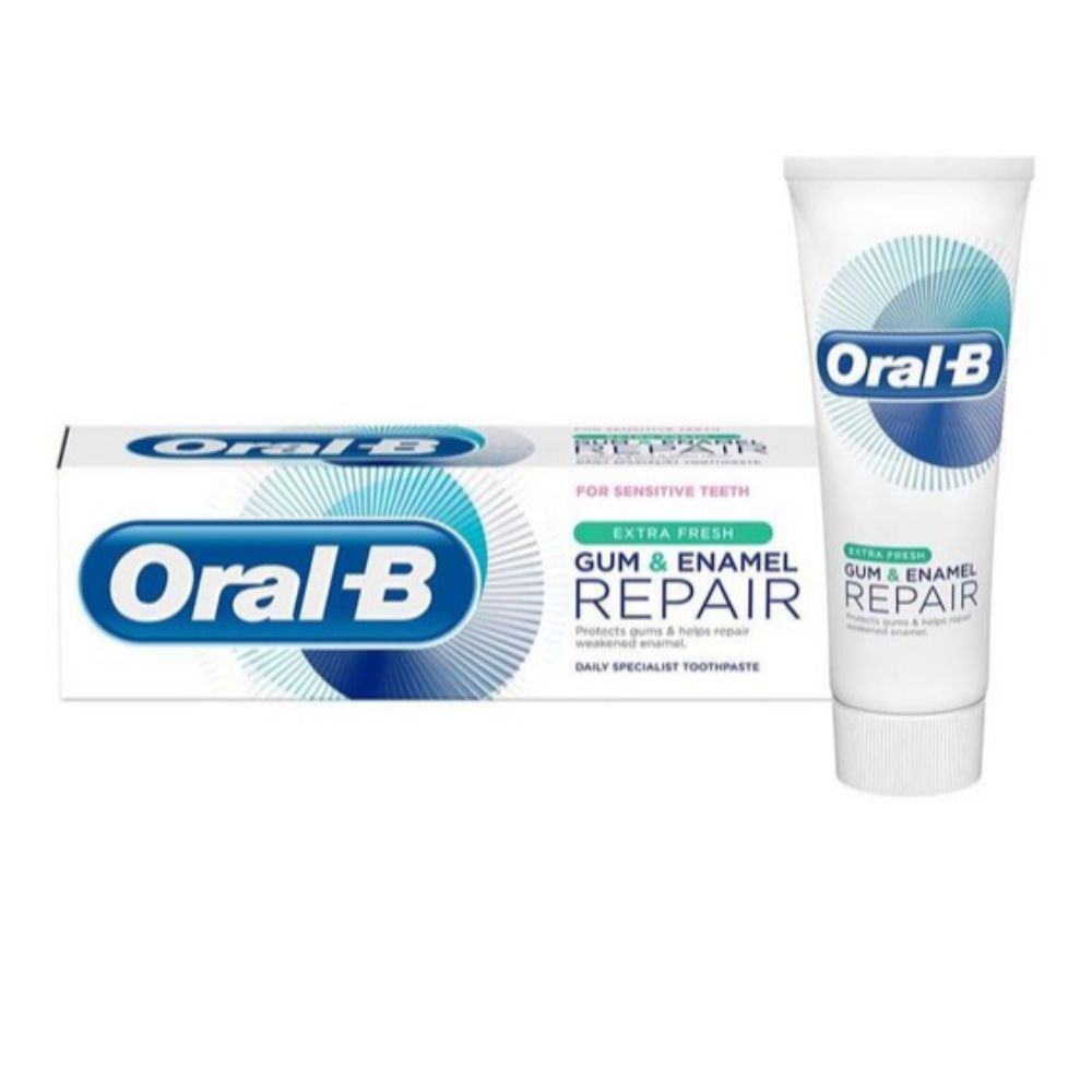 Oral-B  Paste Gum & Enamel Repair Extra Fresh 75Ml (Pack Of 3) - Billjumla.com