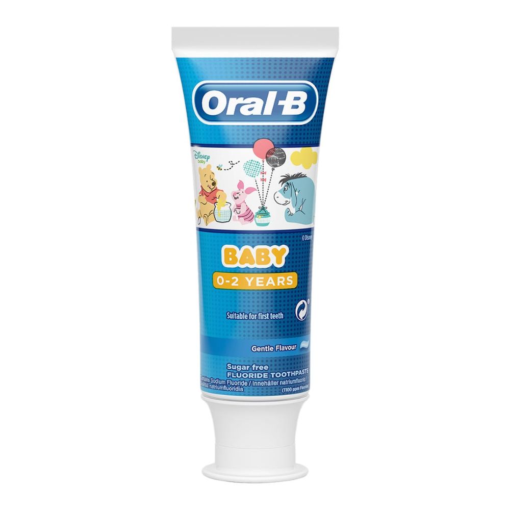 Oral-B Baby Toothpaste 0-2 Yrs Winnie 75Ml (Pack Of 6) - Billjumla.com