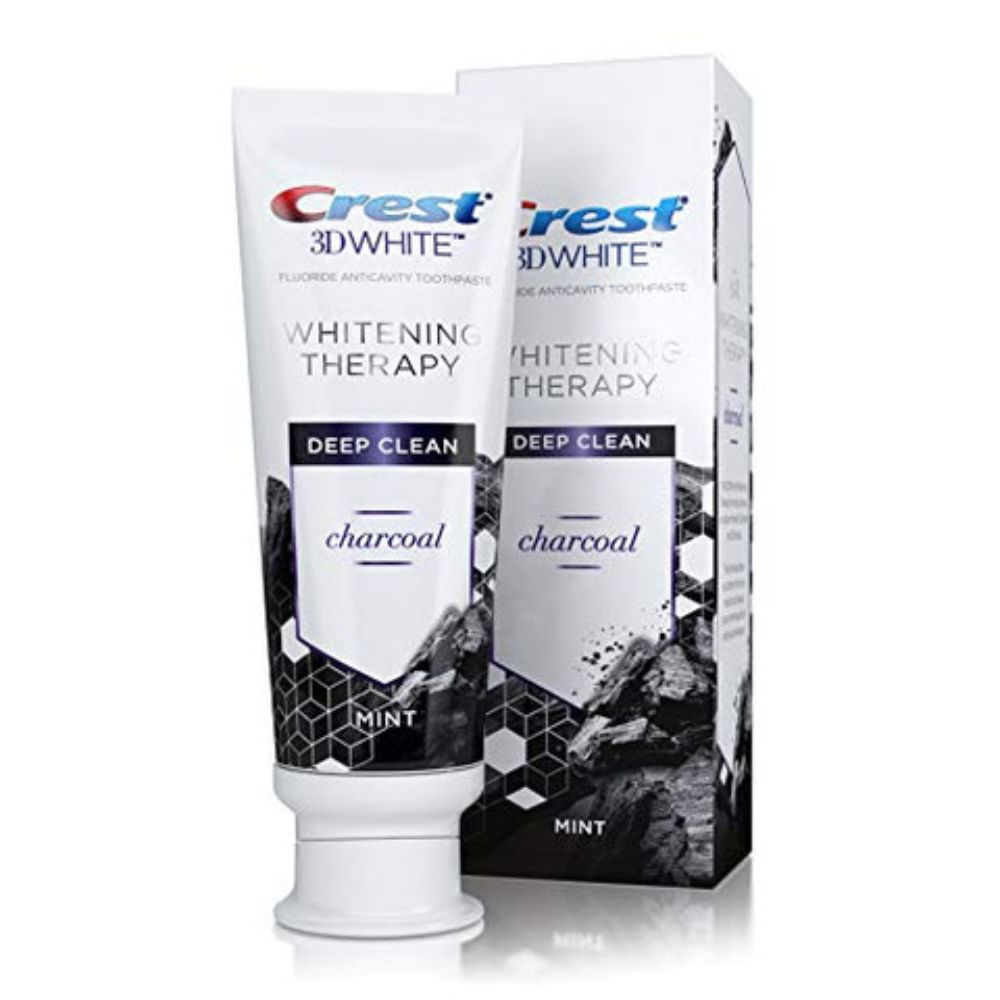 Crest 3D White Whitening Therapy With Charcoal 75Ml (Pack Of 6) - Billjumla.com