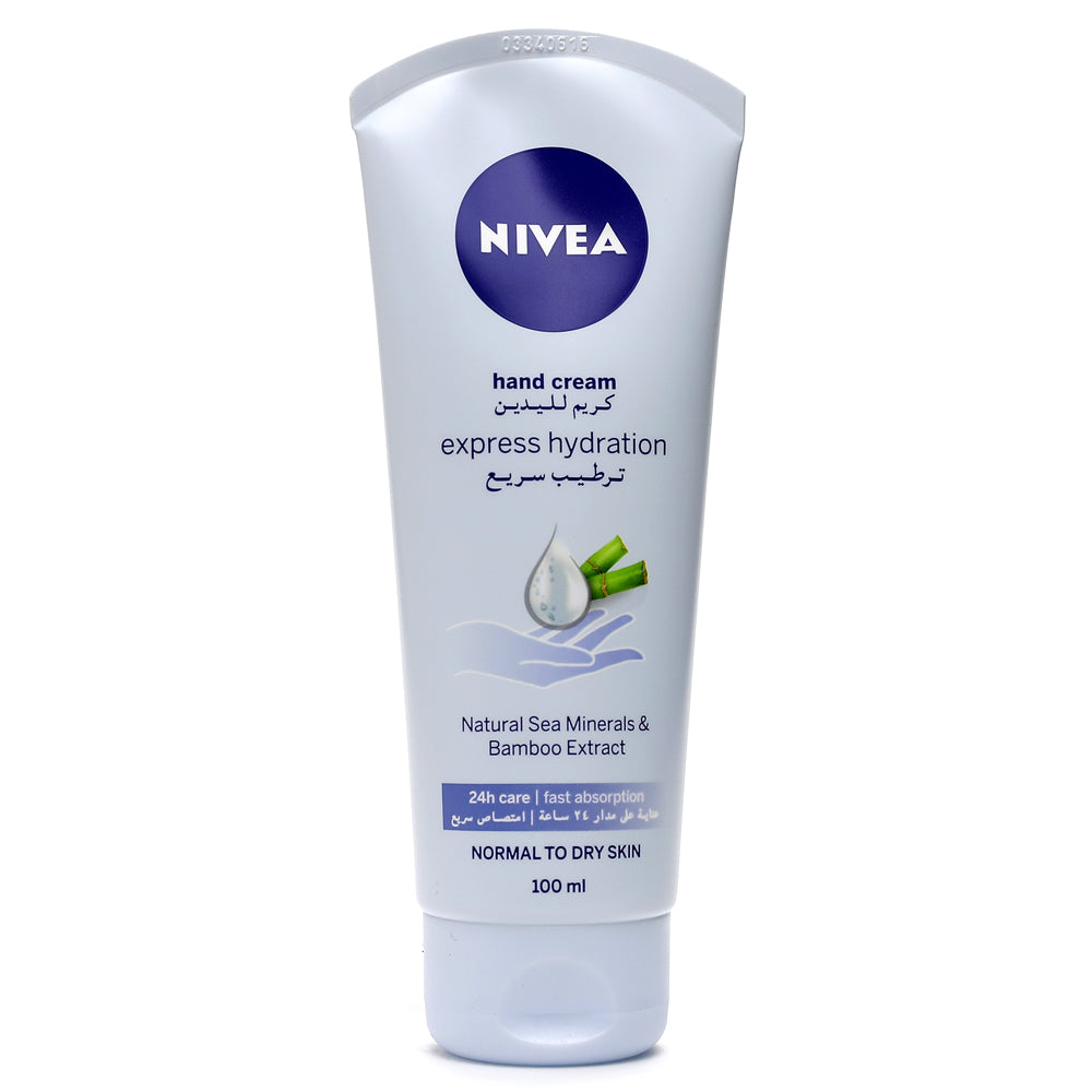 Nivea Express Hand Cream 100ml - Pack Of 6