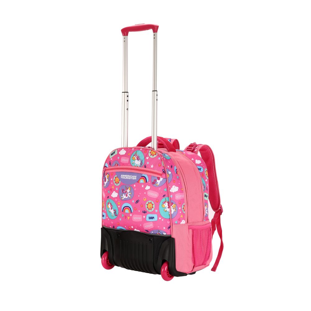 American Tourister Wheeled Backpack Woddle Plus- Pink