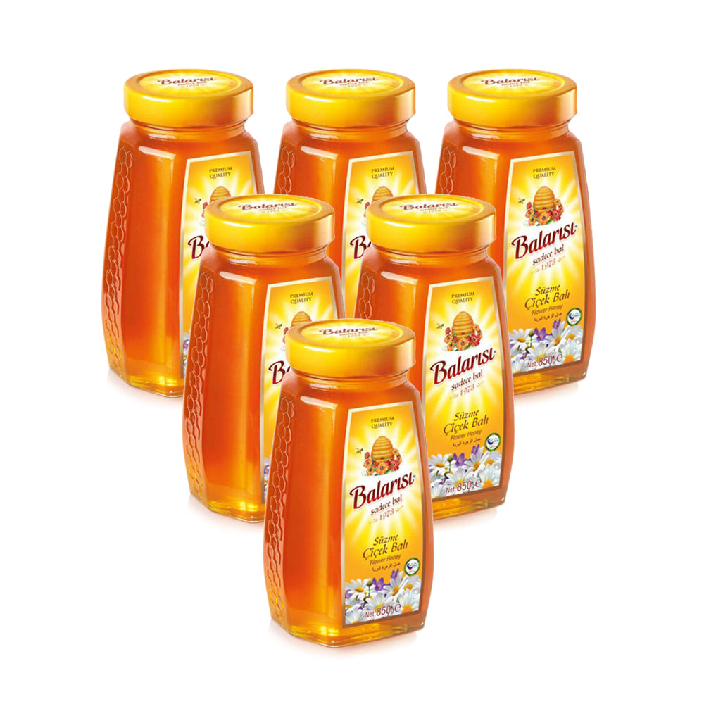 Balarisi Extracted Flower Honey 850g - (Pack Of 6 Pieces)