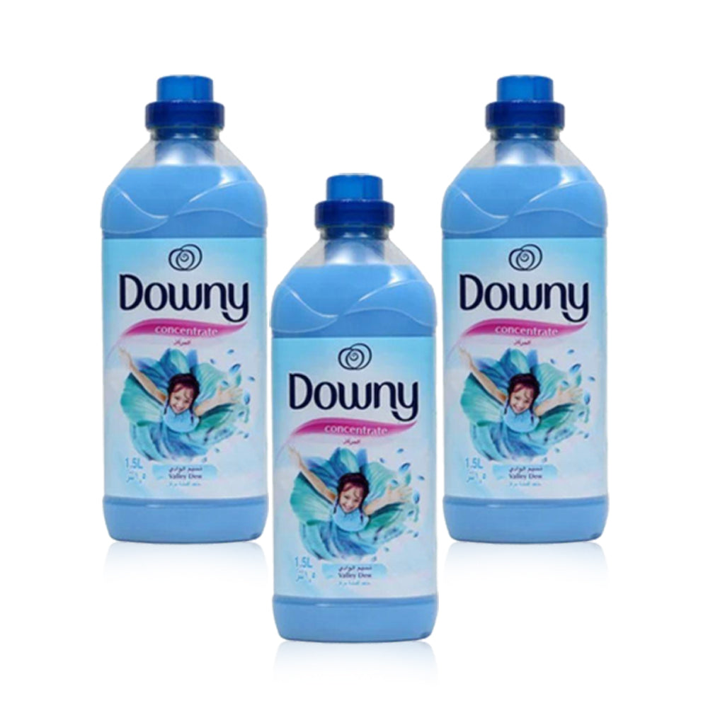 Downy Concentrate Fabric Softener Valley Dew 1.65L (Pack of 3