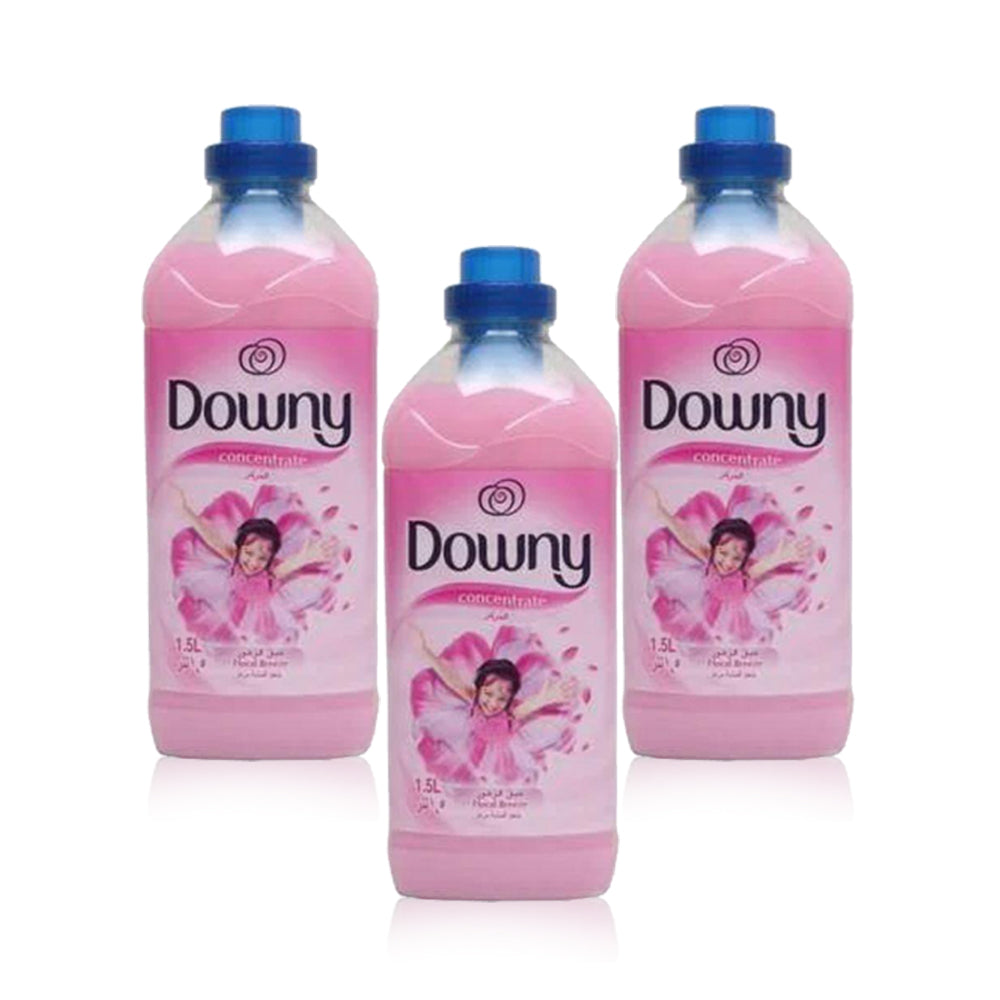 Downy Concentrate Fabric Softener - Floral Breeze 1.5L (Pack of 3)