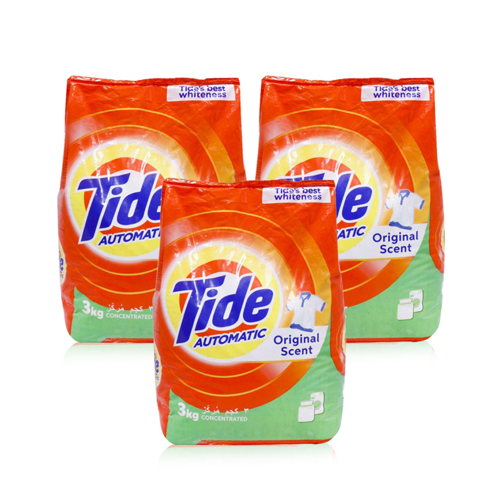 Tide Powder Automatic 3Kg (Pack Of 3)