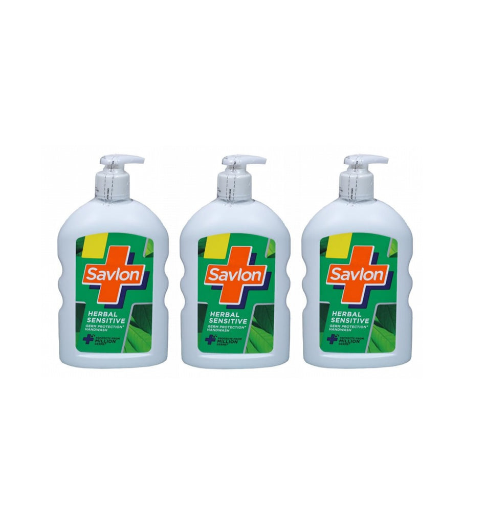 Savlon Hand Wash Herbal 500ml - (Pack of 3)