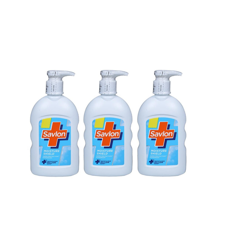 Savlon Hand Wash Moisture 500ml - (Pack of 3)