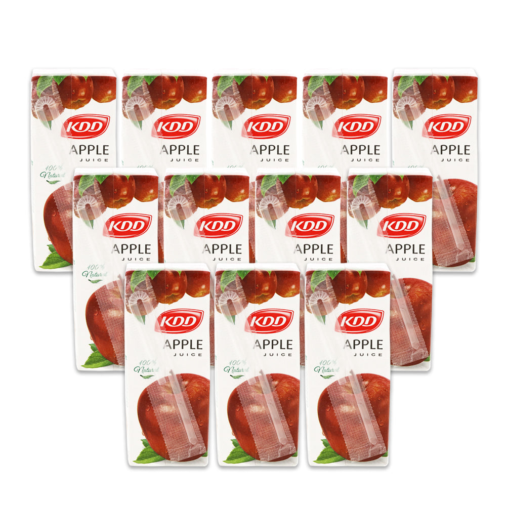 KDD Apple Juice 180ml - (Pack of 24)