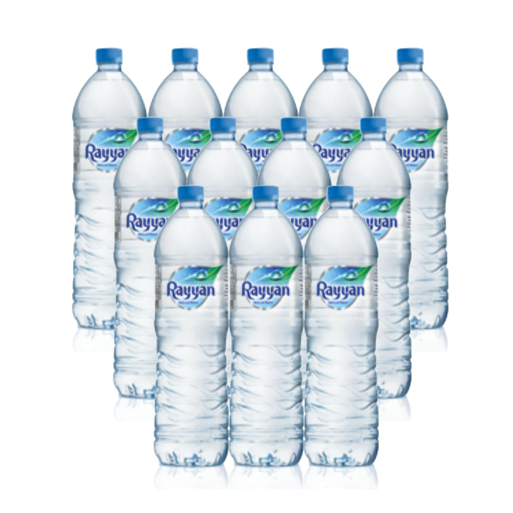 Rayyan Plastic Bottled Water 1.5 Litre - (5 Packs Of Total 30)