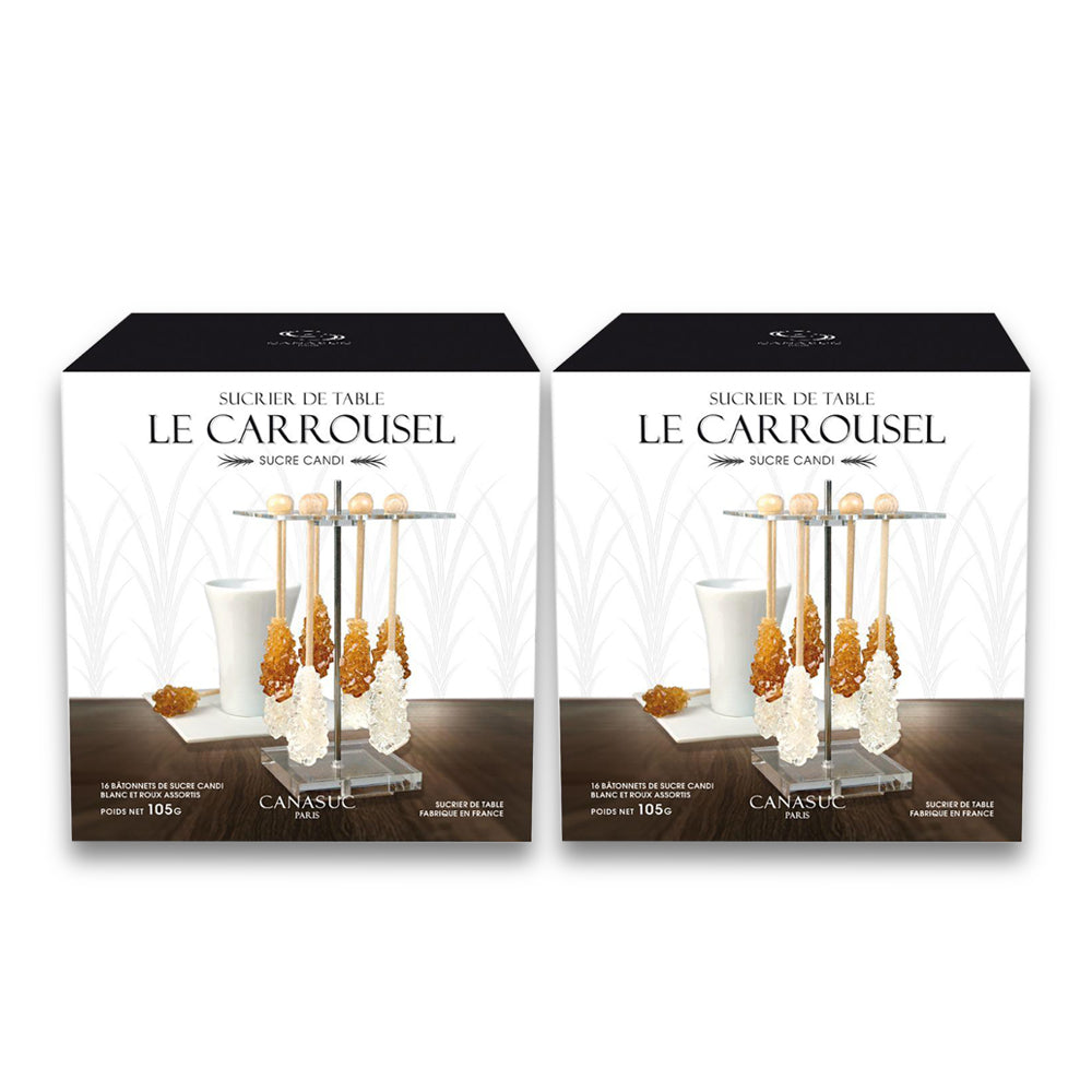 Canasuc Sugar Le Carrousel 105gm - (Pack of 2)