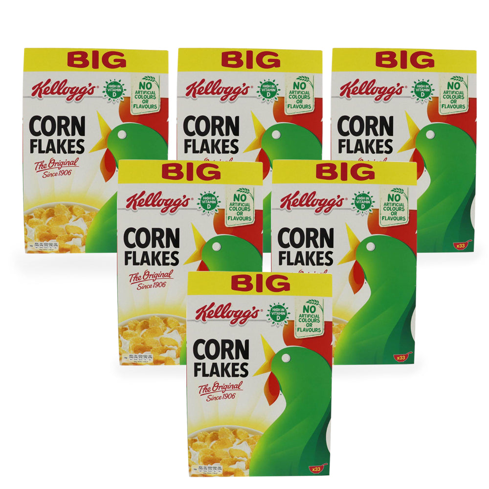 Kellogg's Original Corn Flakes 1kg (Pack of 6)