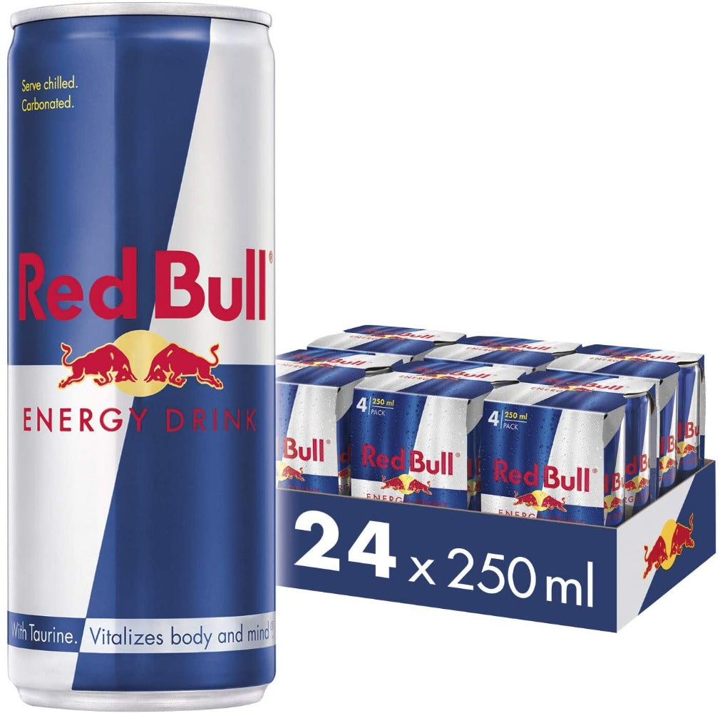 Red Bull Energy Drink 250ml (Pack of 24 pcs)