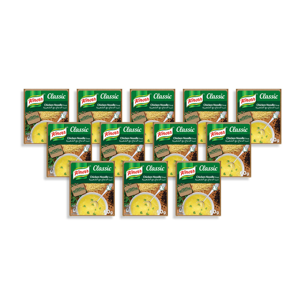 Knorr Chicken Noodle Soup 60g (Pack of 12)
