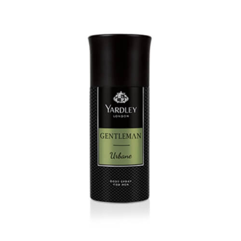 Yardley Gentleman Urbane Bodyspray For Men 150Ml - (Pack of 6) - Billjumla.com