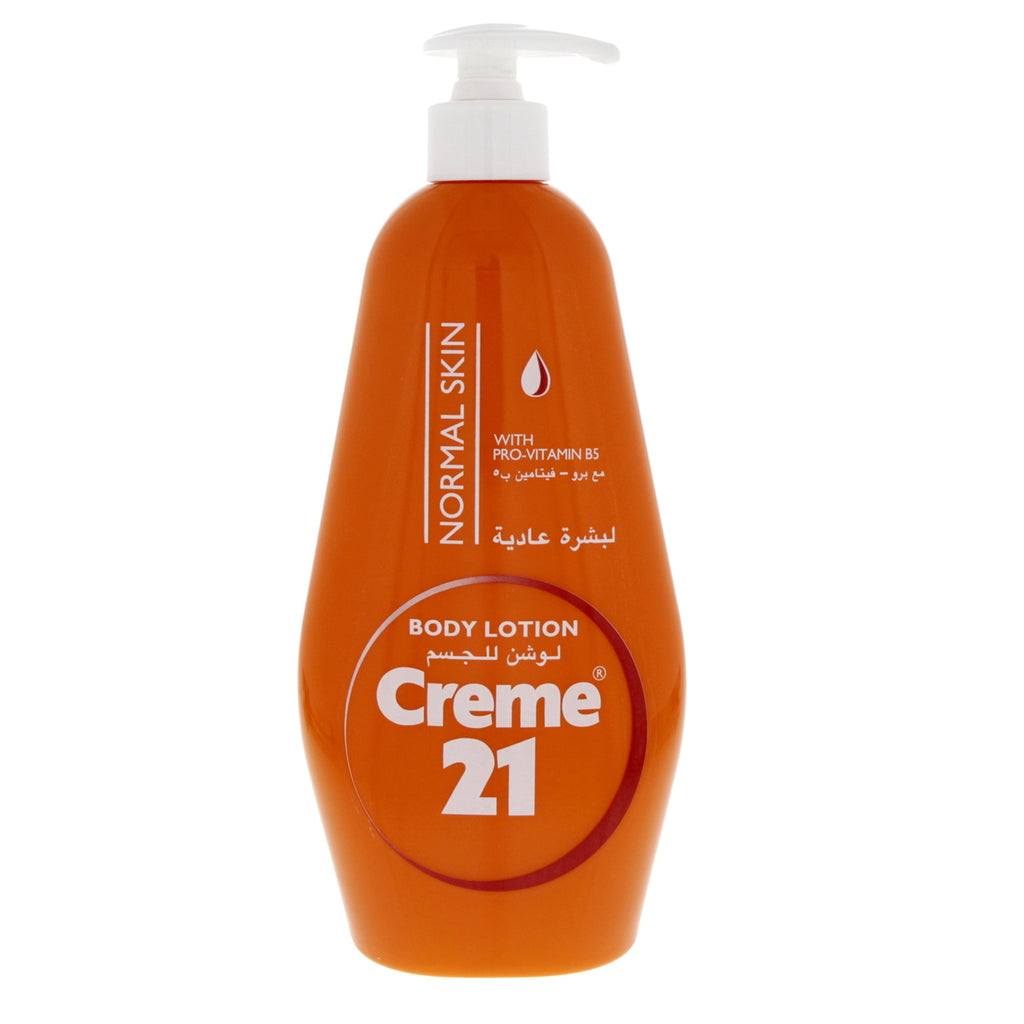 Creme 21 Body Lotion Normal Skin 600ML- (Pack of 6)