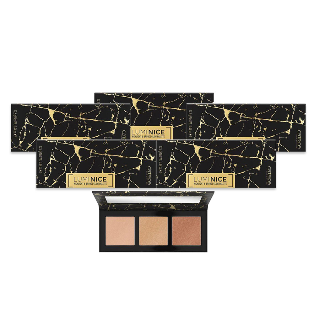 Catrice Luminice Highlight &Bronze Glow Palette 020 - (Pack of 6)