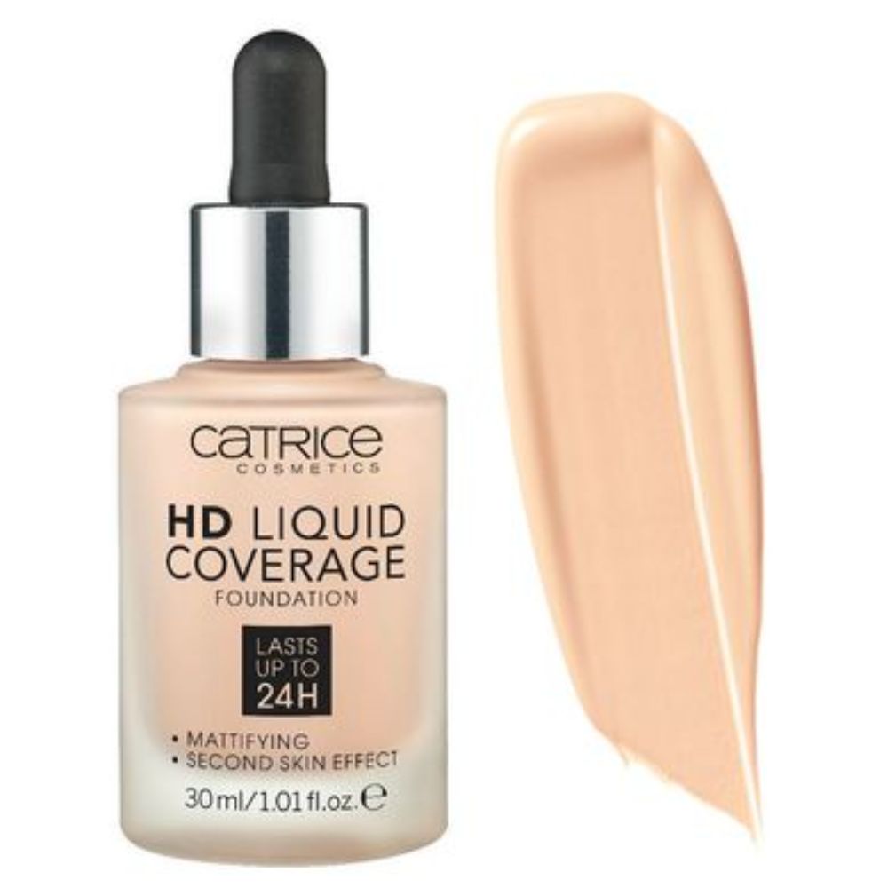 Catrice HD Liquid Coverage Foundation 010 (Pack of 3)