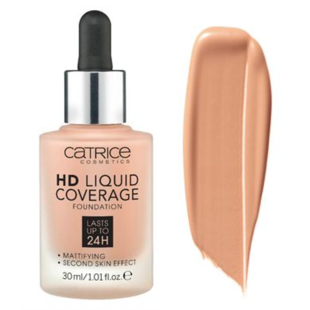 Catrice HD Liquid Coverage Foundation 040 (Pack of 3)