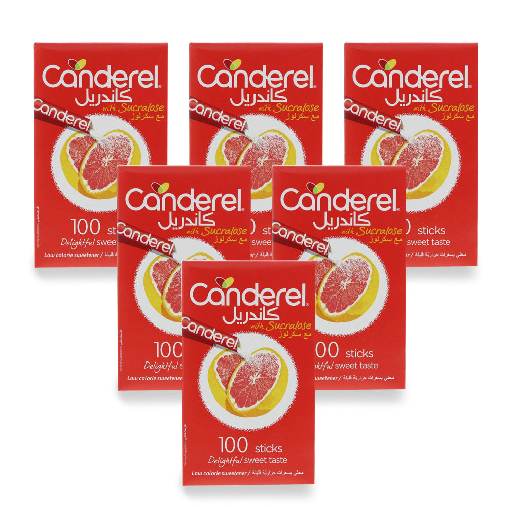 Canderal 100 Sticks New Formula 100gm (Pack of 6 Pieces)