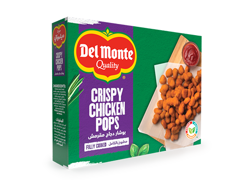 Del Monte Crispy Chicken Pop Corn 400g (Pack of 6)