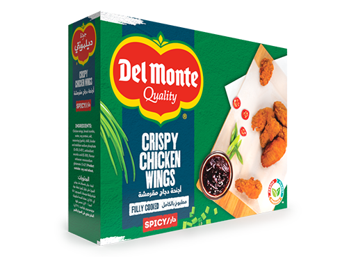 Del Monte Crispy Chicken Wings Spicy 500g (Pack of 6)