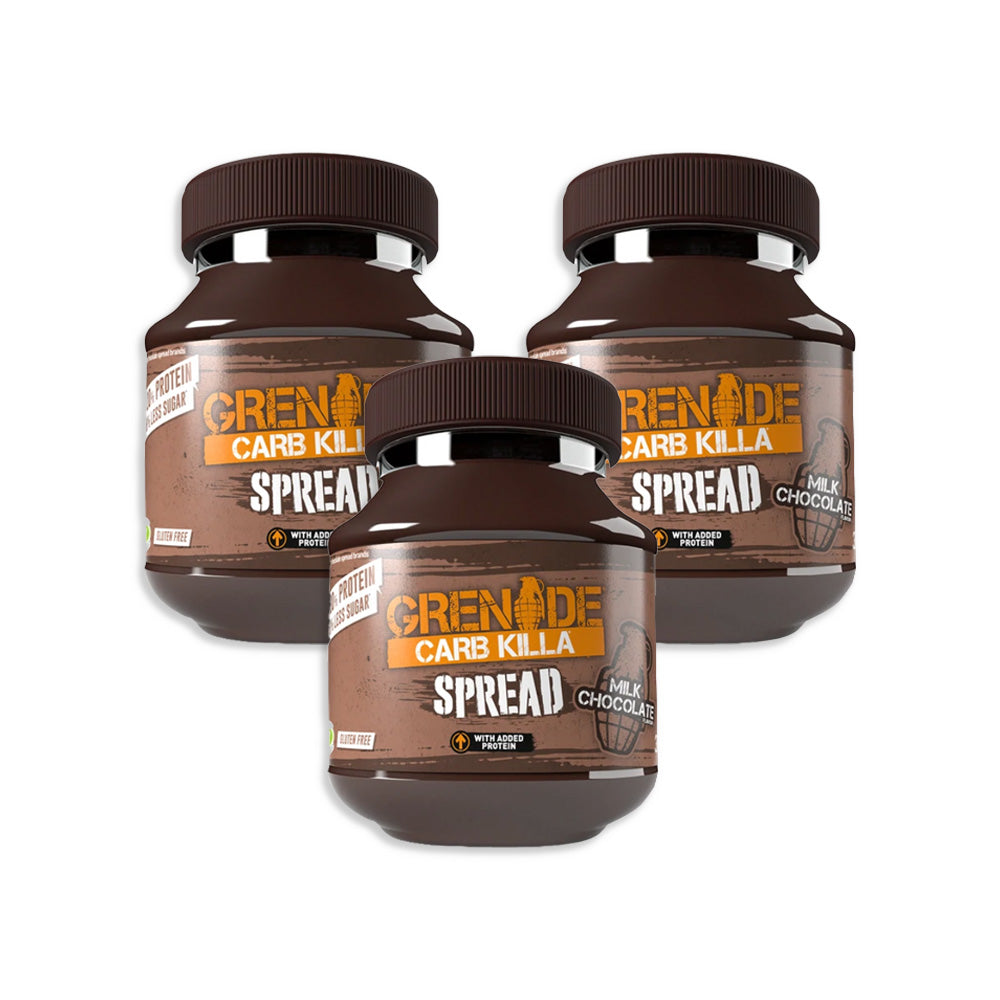 Grenade Milk Chocolate Spread 360g (Pack of 3)