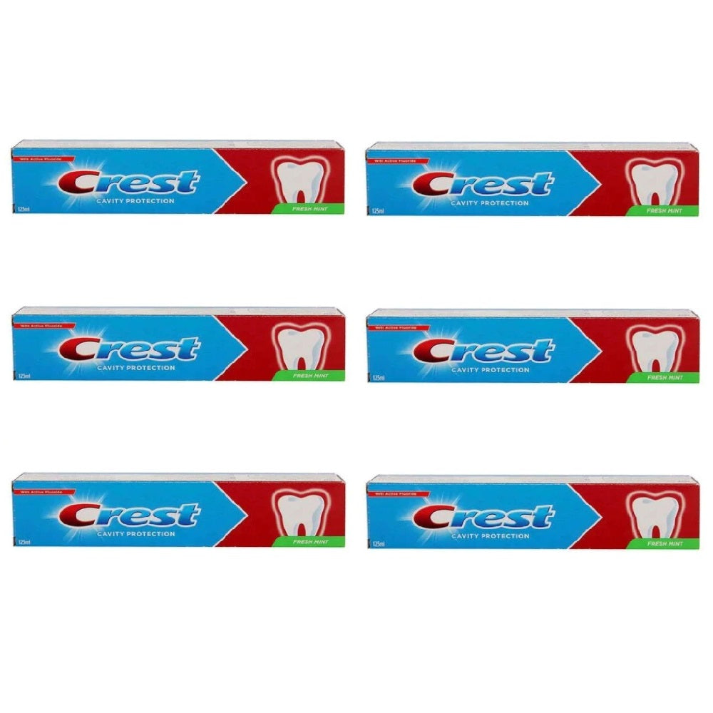 Crest Cavity Protection Fresh Mint 125 Ml (Pack Of 6)
