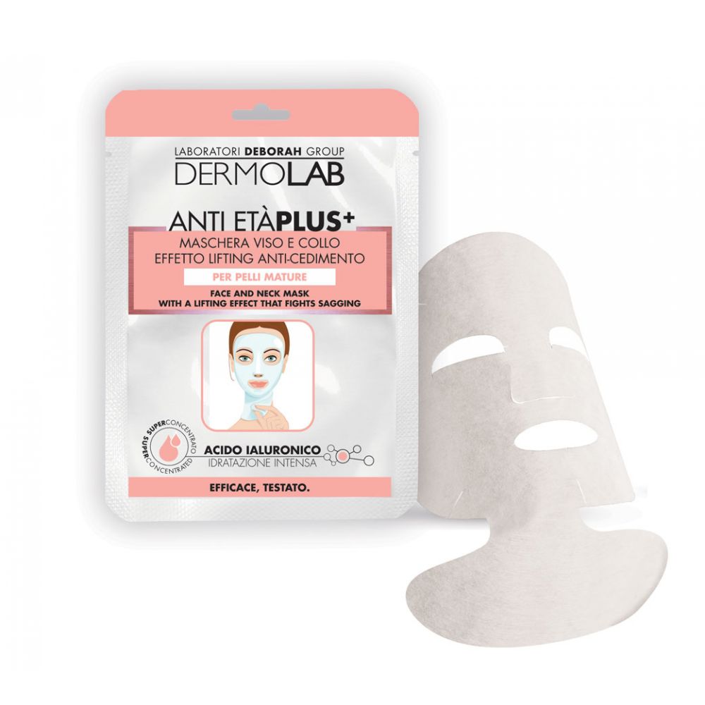 Anti Age Plus+ Face And Neck Mask With A Lifting Effect (Pack Of 3)
