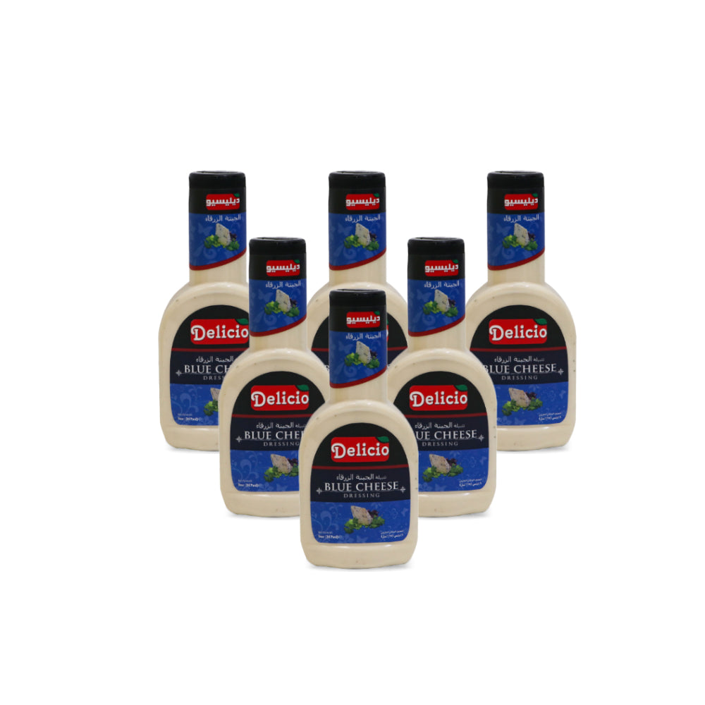 Delicio Blue Cheese Dressing 267ml (Pack of 6)