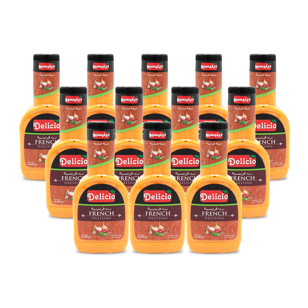 Delicio French Dressing 267 ML - (Pack of 12 pieces)