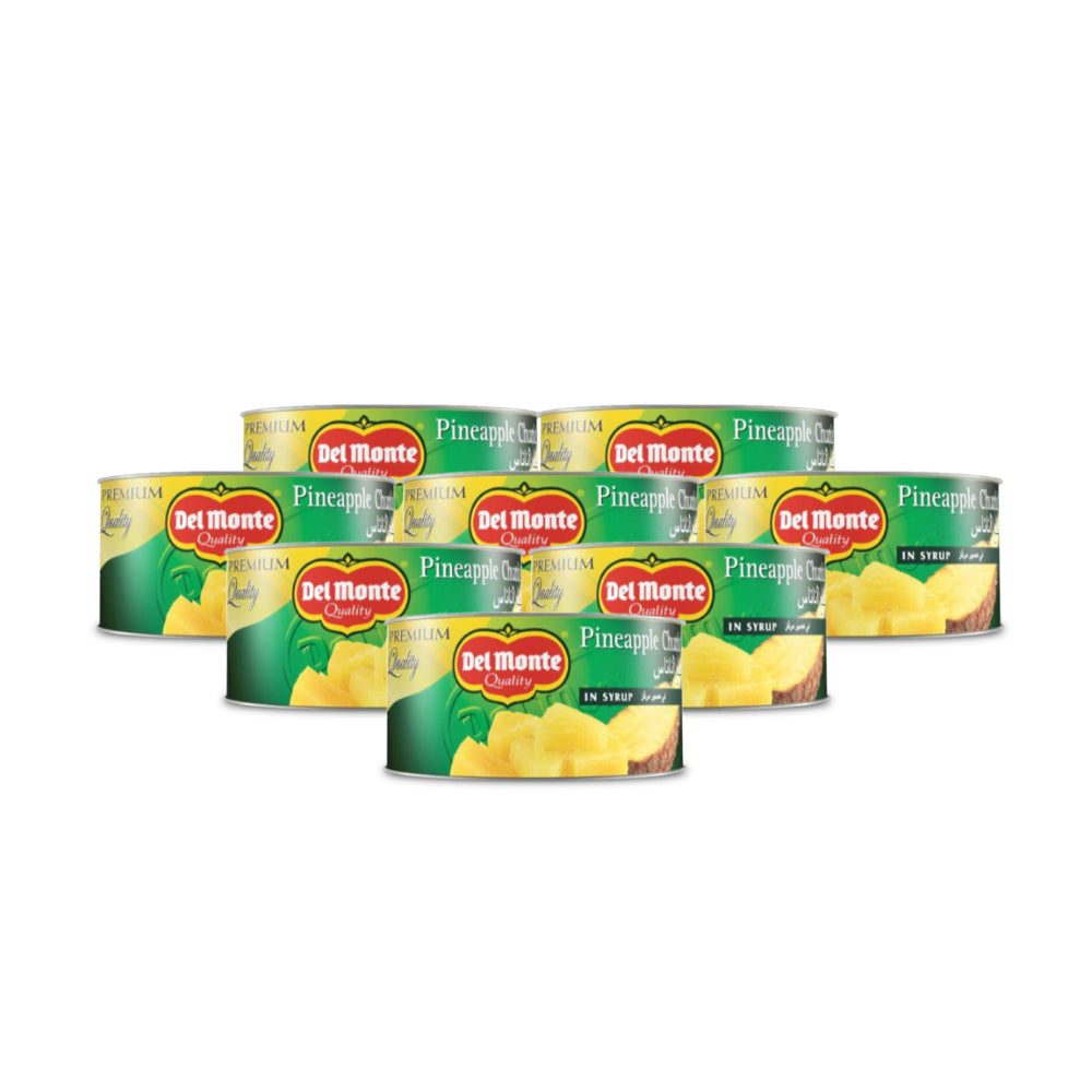 Del Monte Pineapple Slices in Syrup 234g (Pack of 8)