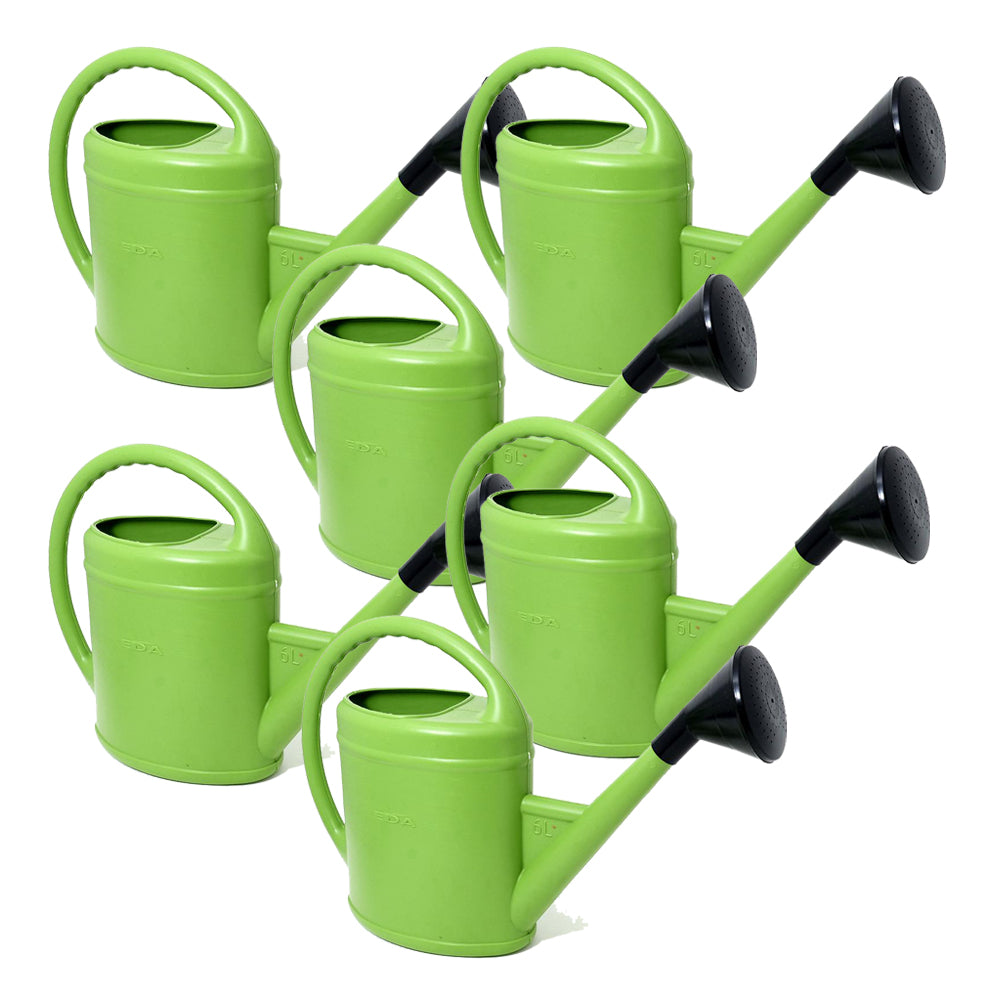 EDA Watering Can 6 Litre- Green Pack Of 6
