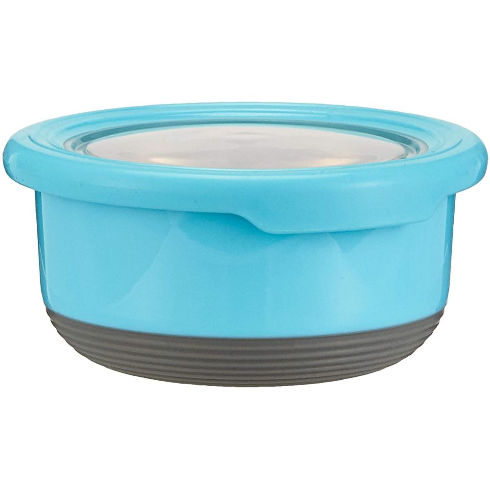 Winsor Stainless Steel Food Container 220 ML- Blue- Pack of 3