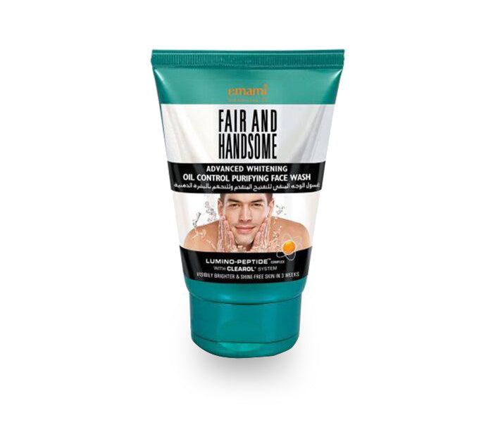 Emami Fair & handsome Whitening Oil Control Purifying Face Wash 100g (Pack of 6) - Billjumla.com