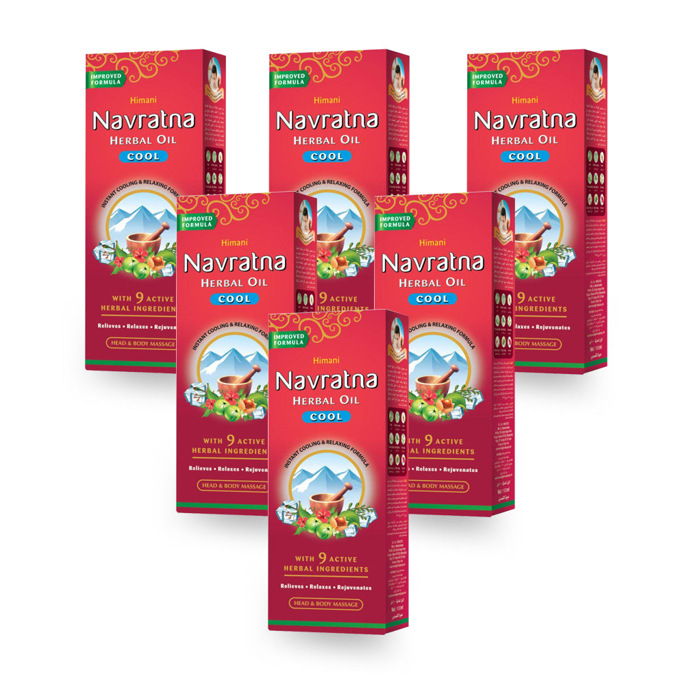 Emami Himani Navratna Oil 100ml (Pack Of 6 Pieces)
